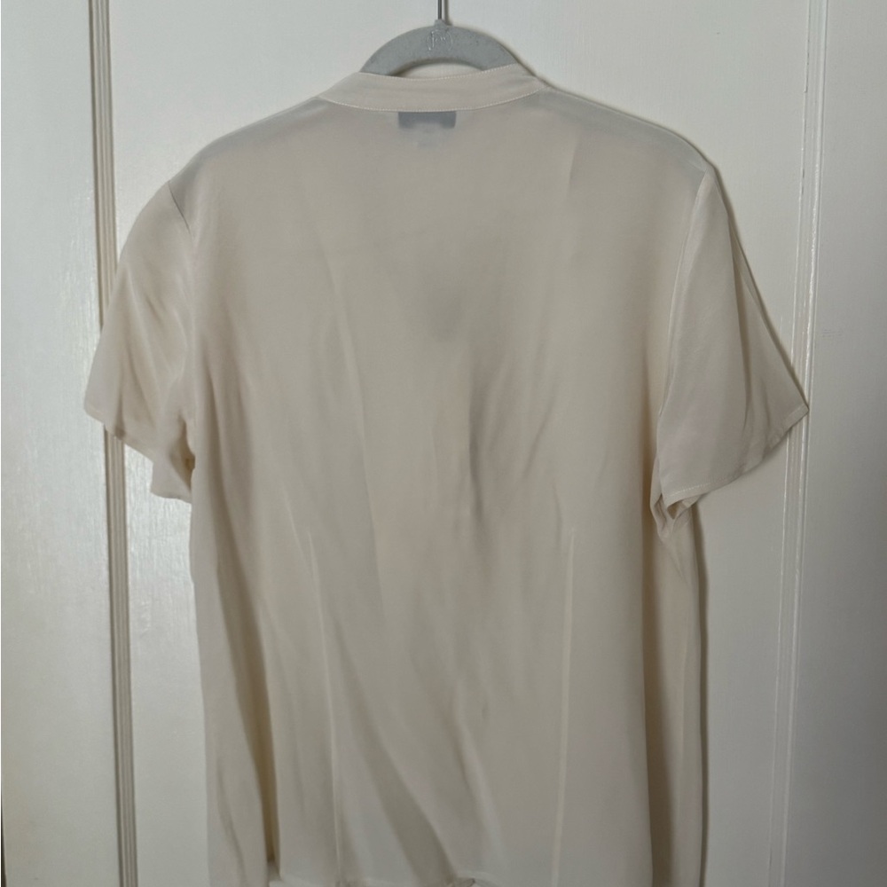 Pendleton Cream Ruffle Blouse - Picture 3 of 3